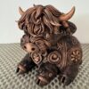 Scottish Highlander statue bronze