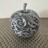 Apple statue silver