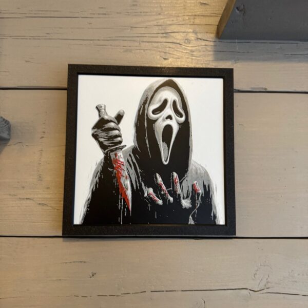 Ghostface Scream Wall-Art
